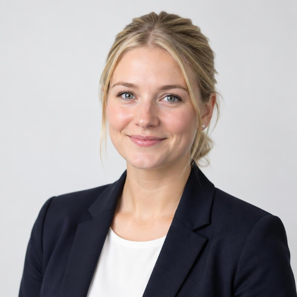 Portrait of a German female methodologist in her 20s