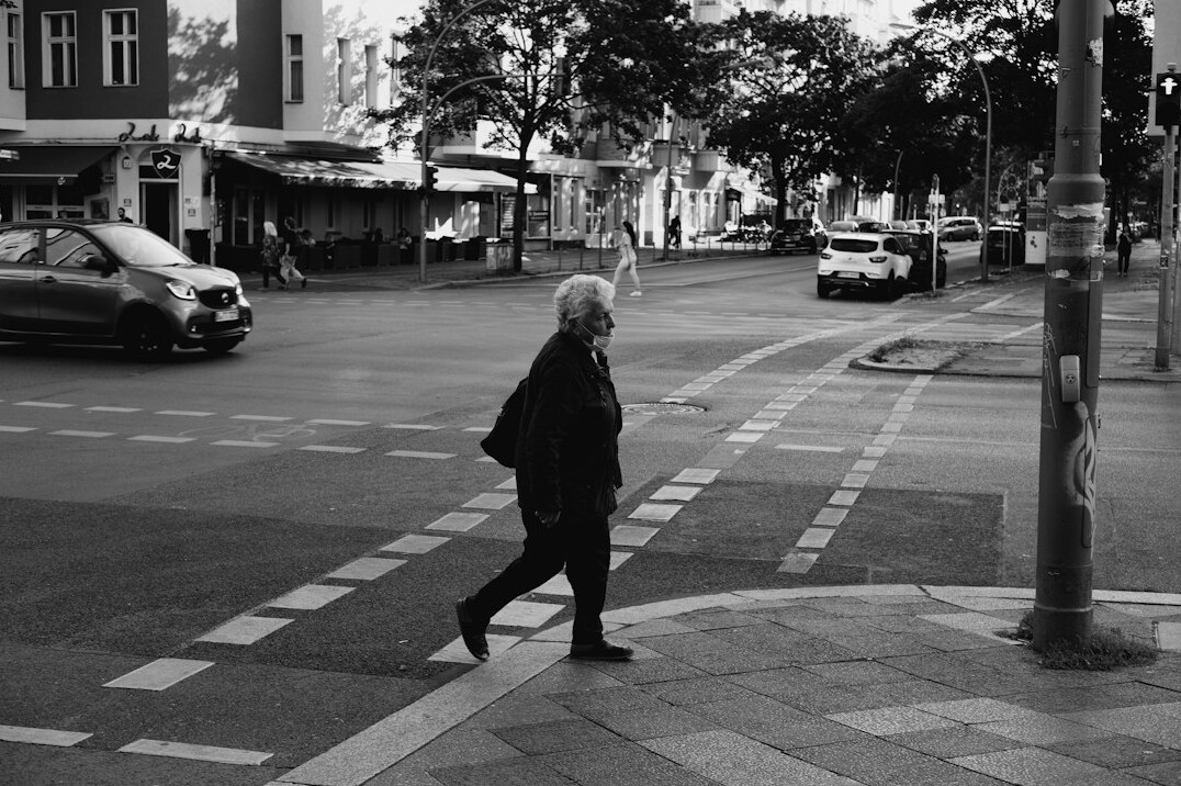 Portrait of a German female sociologist in her 40s